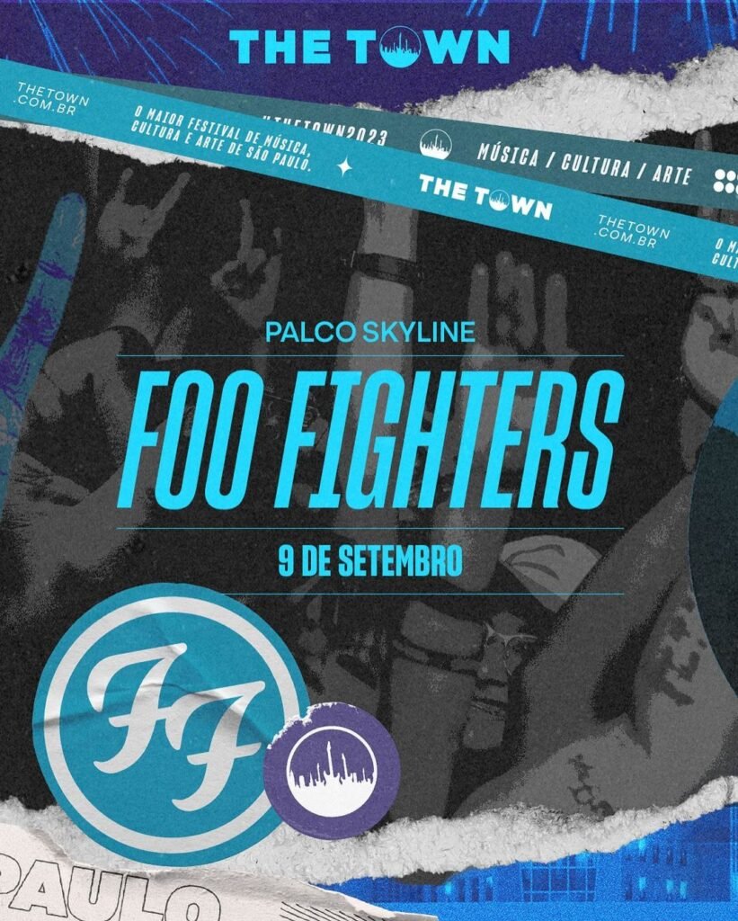 Foo Fighters é a primeira atração internacional confirmada no The Town