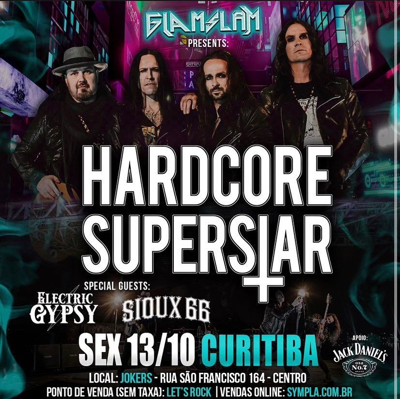 Eletric Gypsy E Sioux Far O A Abertura Dos Shows Do Hardcore