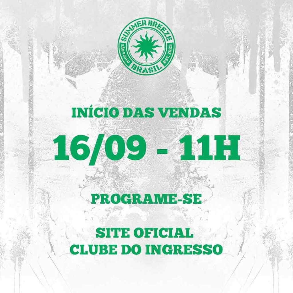 Summer Breeze Brasil 2024 anuncia Hammerfall, Lacuna Coil, Carcass e Edu Falaschi; venda de ingressos inicia hoje