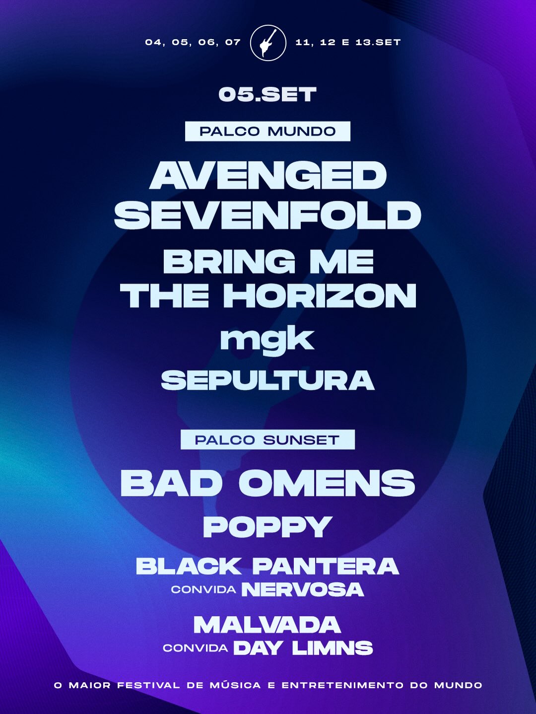 Poppy Rio Bad Omens, Poppy, Rise Against e The Hives entram no line-up do Rock in ...